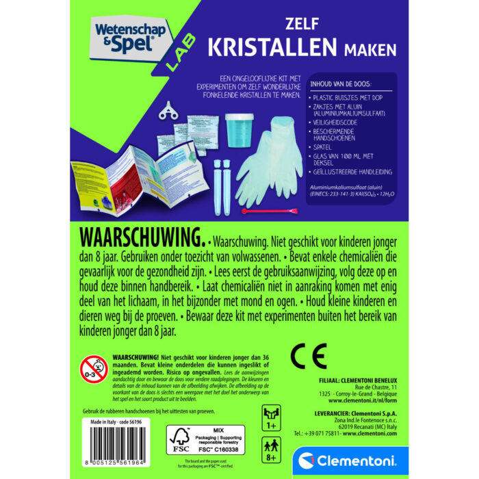 Clementoni kristallen maken educatief - Afbeelding 6