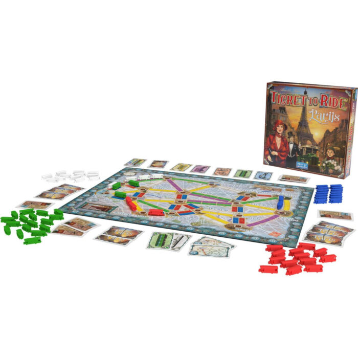 Spel Ticket to Ride Parijs - Afbeelding 2