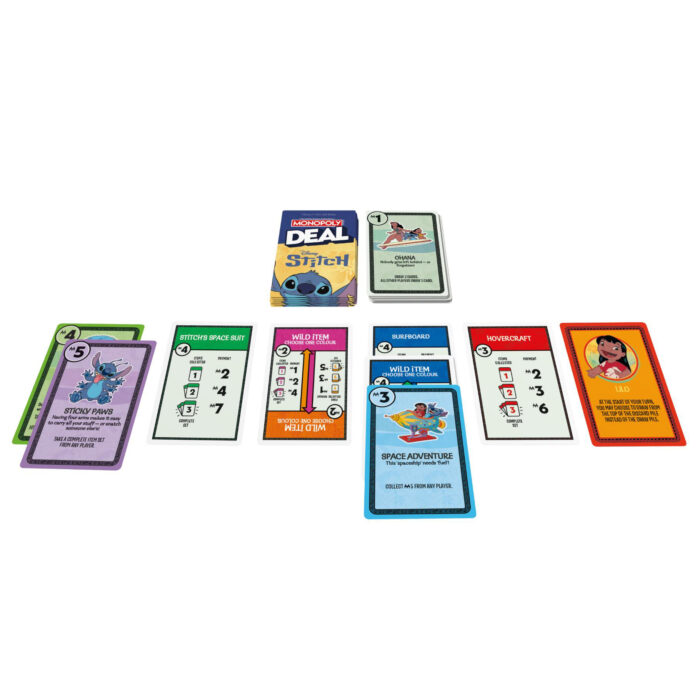 Spel Monopoly deal Stitch - Afbeelding 2