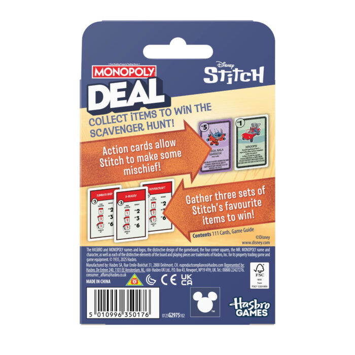 Spel Monopoly deal Stitch - Afbeelding 3