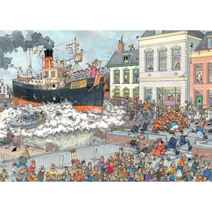 Puzzel Jan Van Haasteren Sinterklaas Intocht(1000) - Afbeelding 2