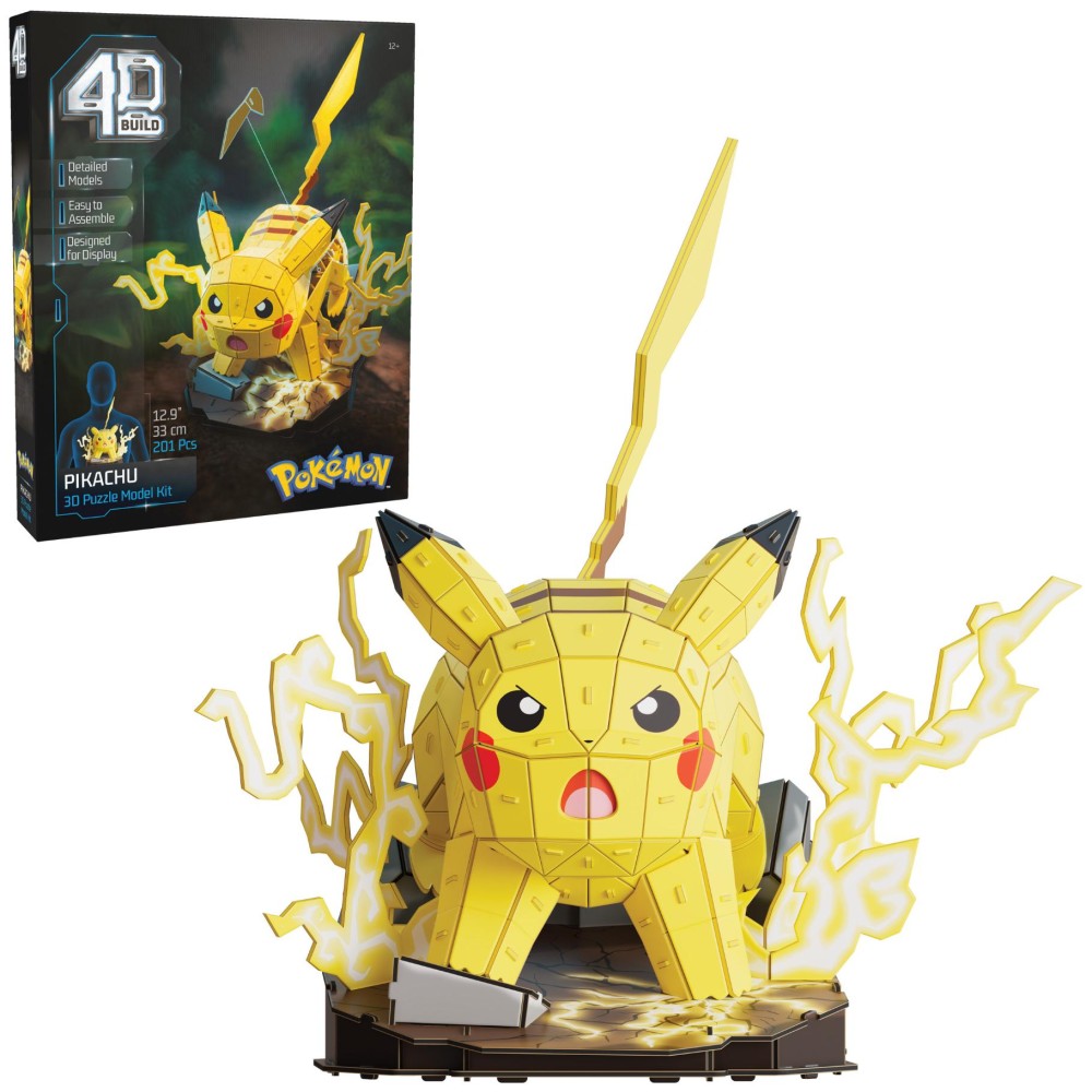 4d Build Pokemon Pikachu