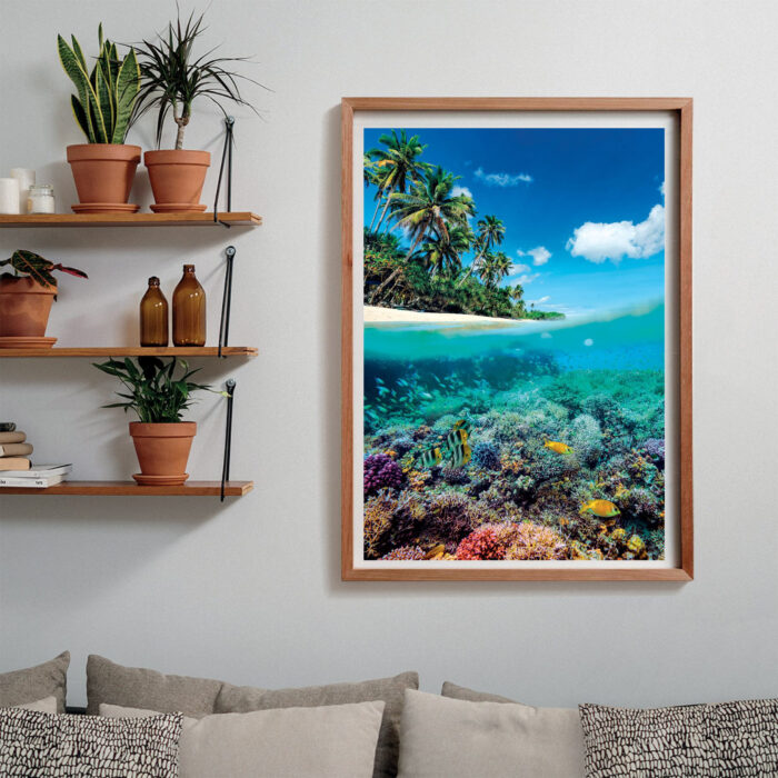 Clementoni Puzzel 1000 stuks zomer paradijs compact - Afbeelding 4