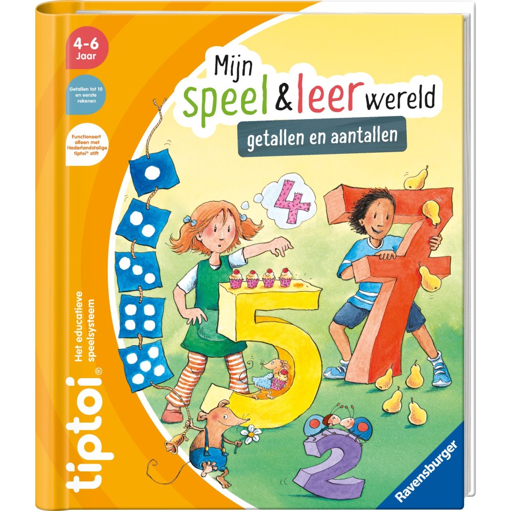 Ravensburger Tiptoi boek mijn speel & leer wereld  getallen en aantallen