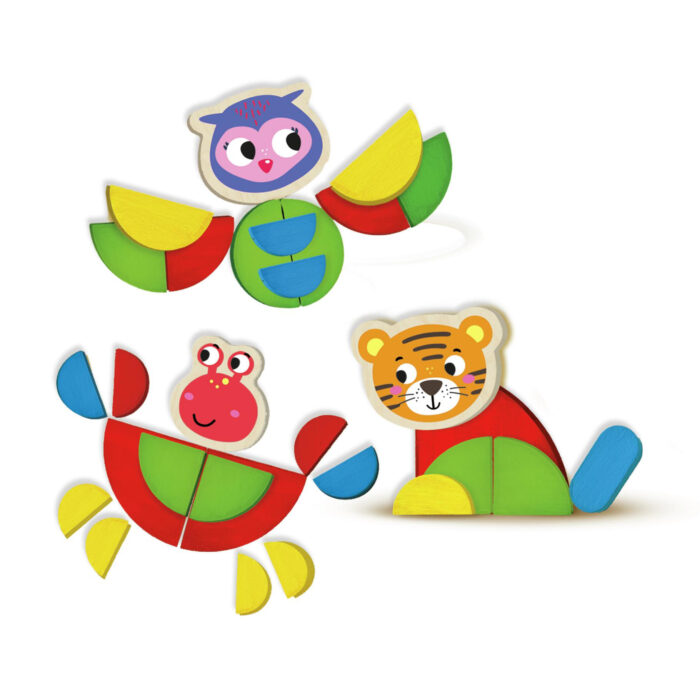 Ses montessori dierenvormen leggen - Afbeelding 3