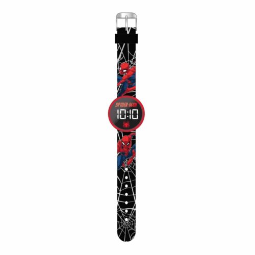 Spiderman horloge LED rond