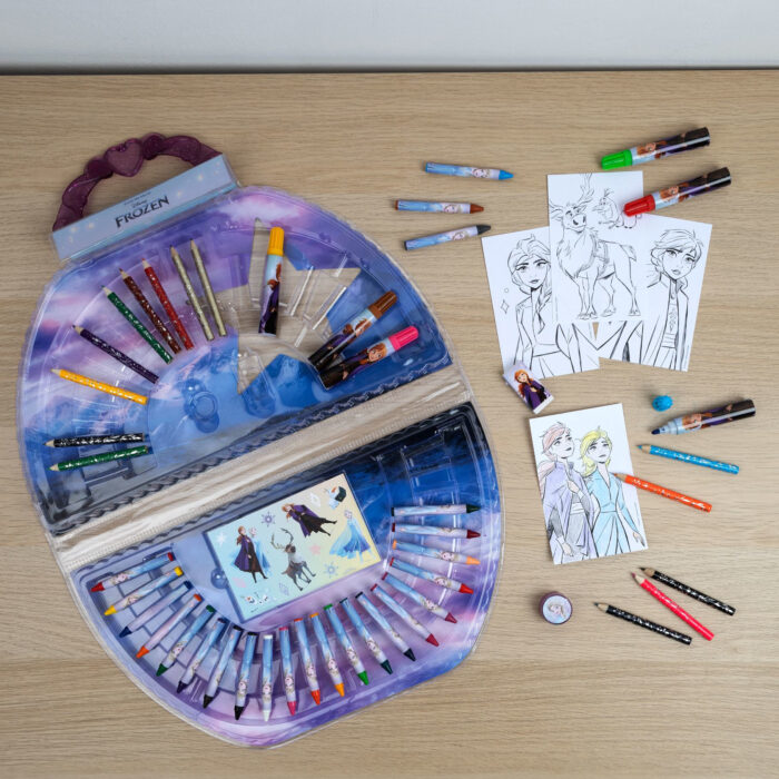 Frozen Kleurkoffer 51-delig - Afbeelding 6