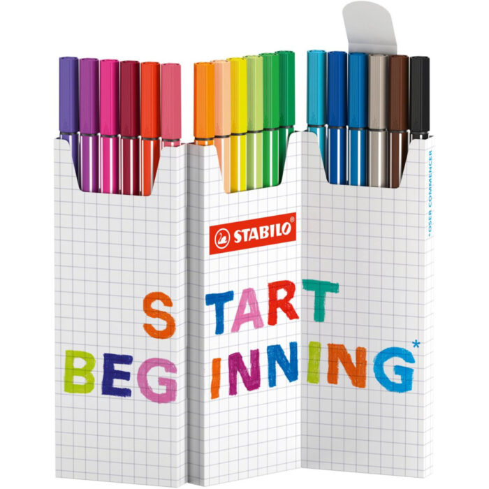 Stabilo pen 68 desk set start beginning 18 stuks - Afbeelding 2