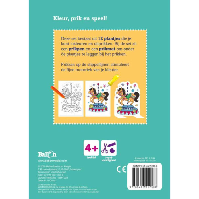 Prikblok Paarden - Afbeelding 2