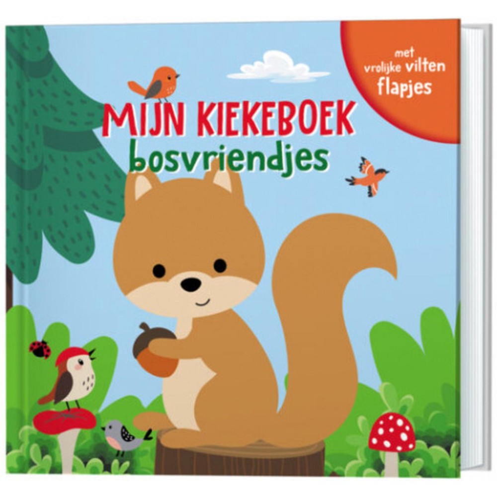 Boek Mijn Kiekeboek Bosvriendjes