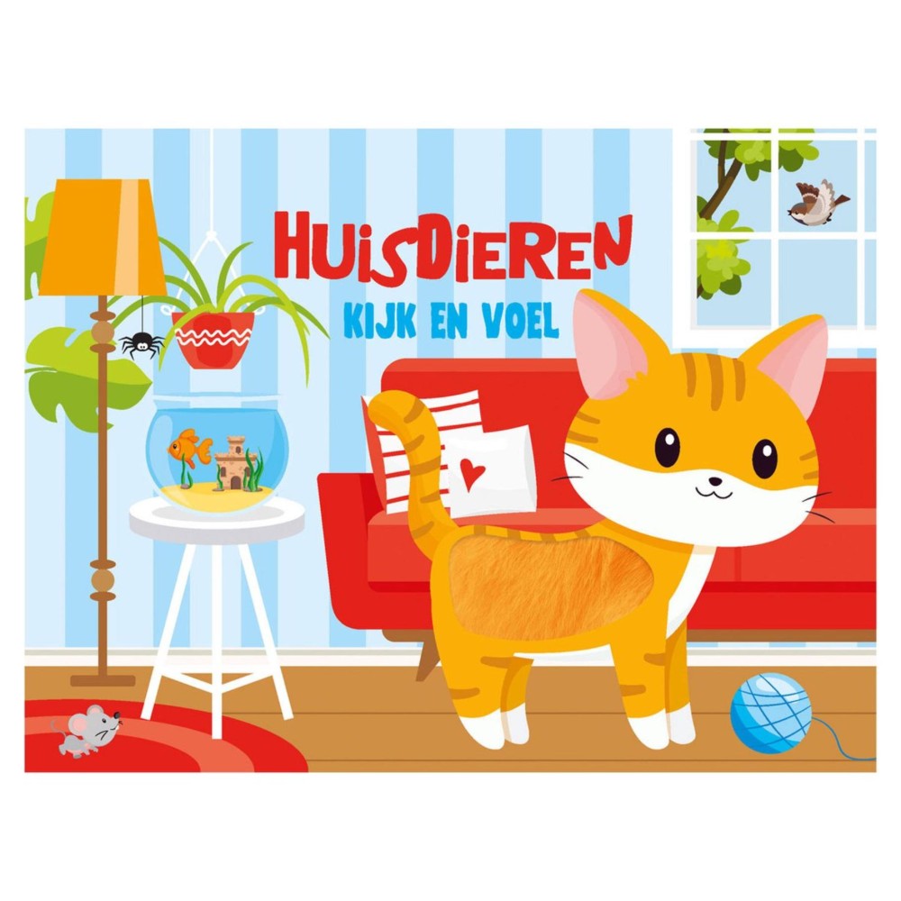 Boek Kijk En Voel Huisdieren