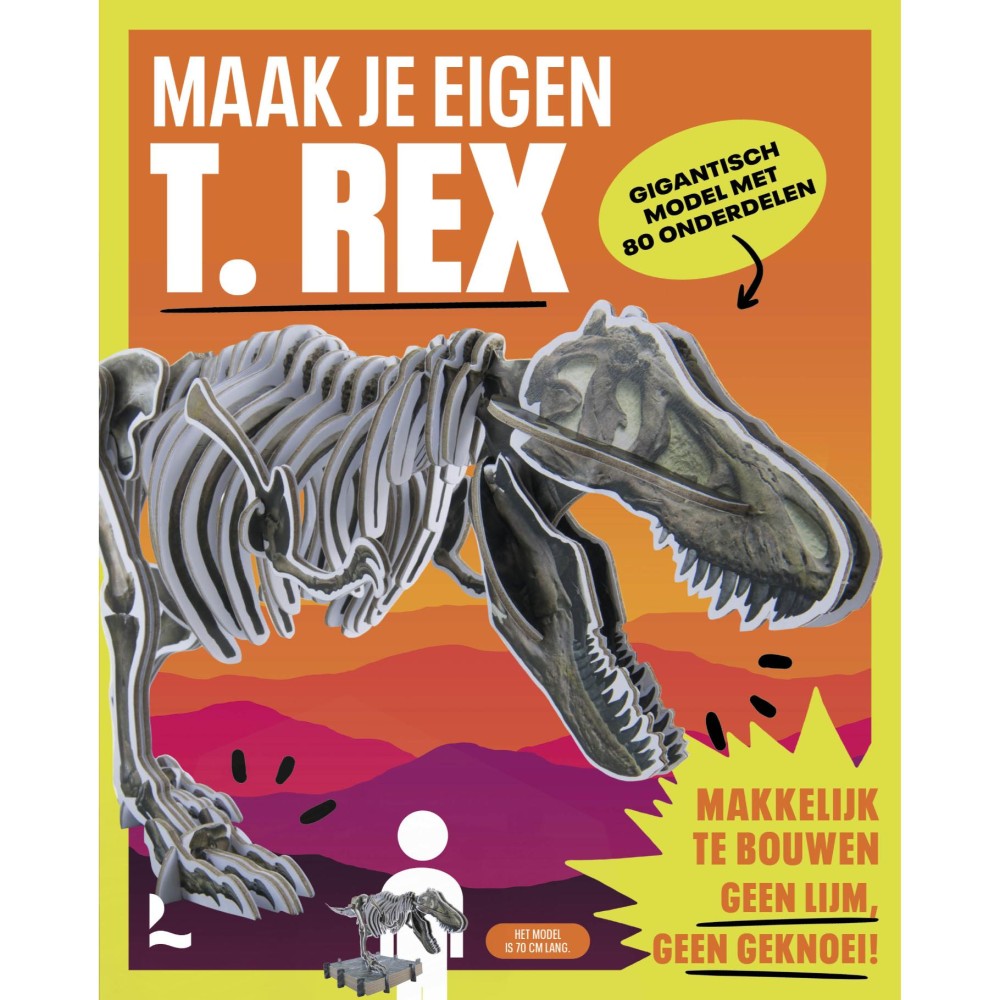 Boek En Knutsel Maak Je Eigen T-Rex