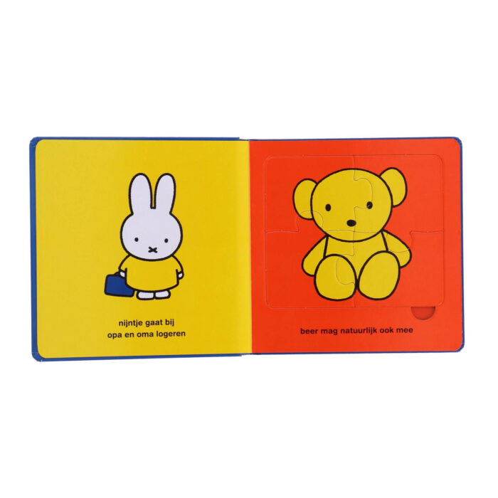 Boek Puzzel, Nijntje Logeert Bij Opa En Oma - Afbeelding 3