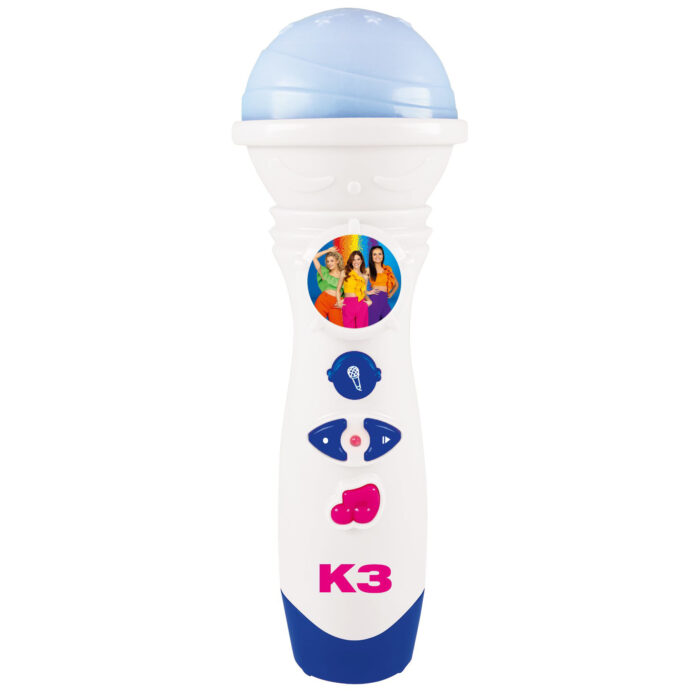 K3 Microfoon Met Stemopname Alle Kleuren - Afbeelding 2