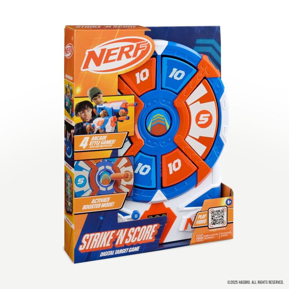 Nerf bullseye electronic target core