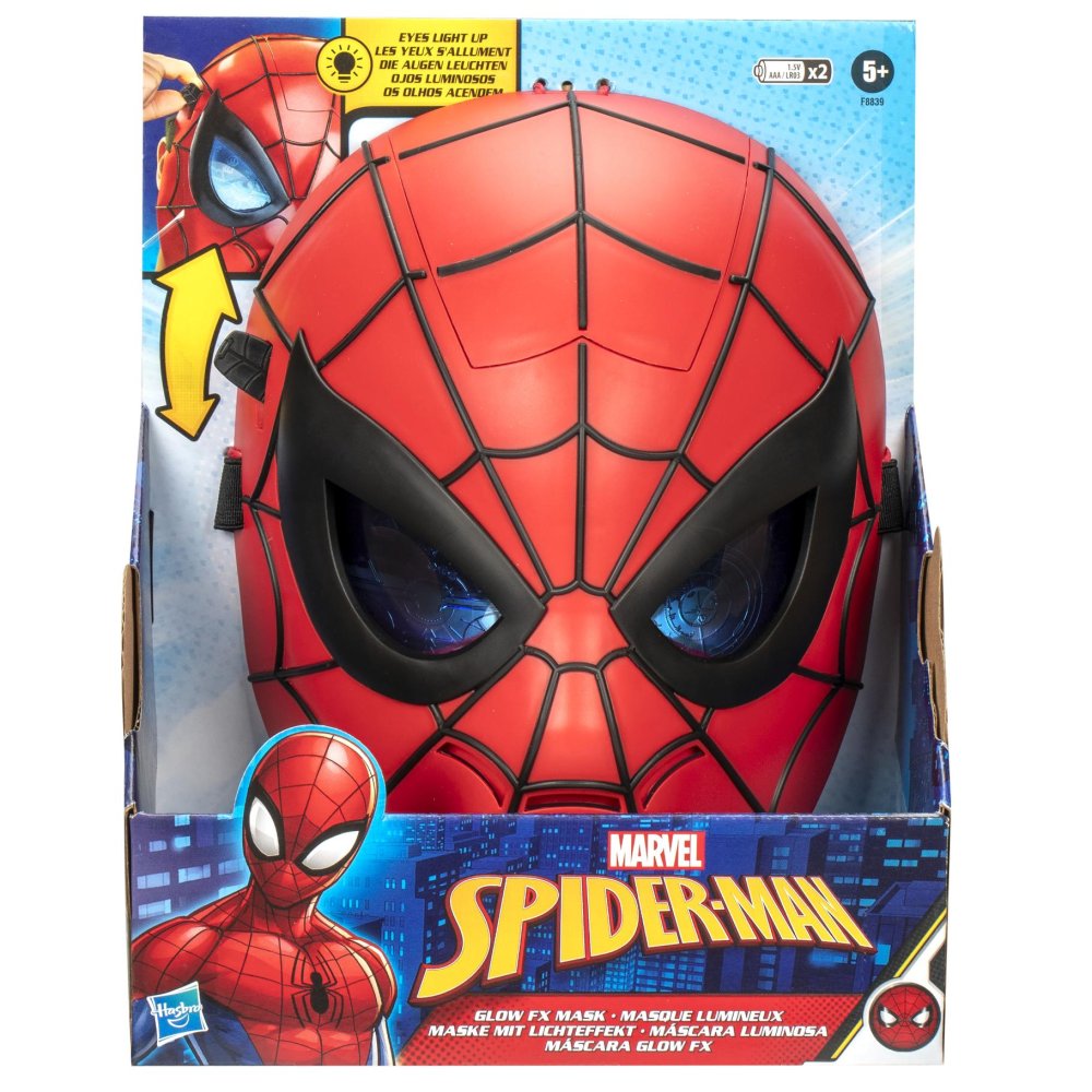 Marvel Spiderman Glow Fx Mask