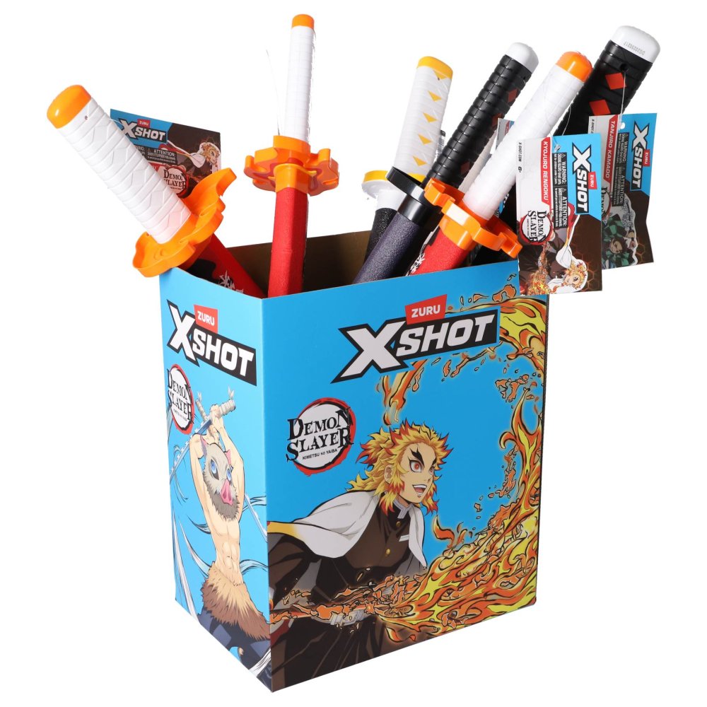 X-shot zwaard foam Demon Slayer assorti