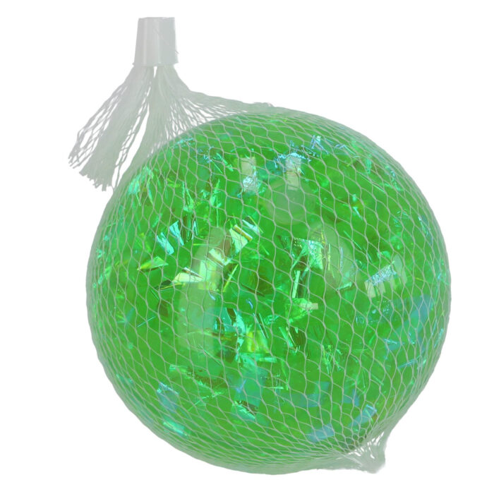 Amazing Cool stuiterbal glitter met lampje 10 cm assorti - Afbeelding 5