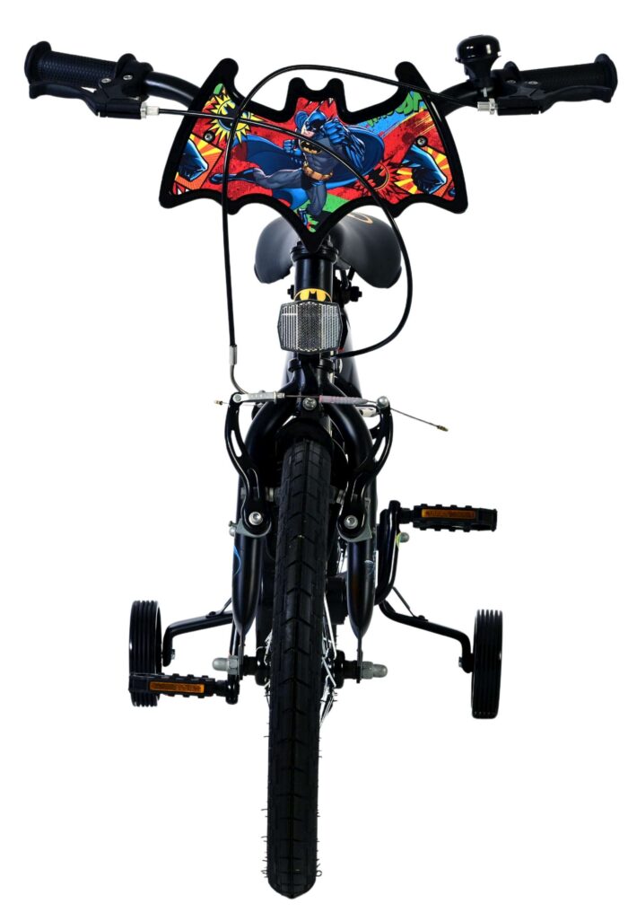 Batman Kinderfiets - Jongens - 16 inch - Zwart - 2 handremmen - Afbeelding 6