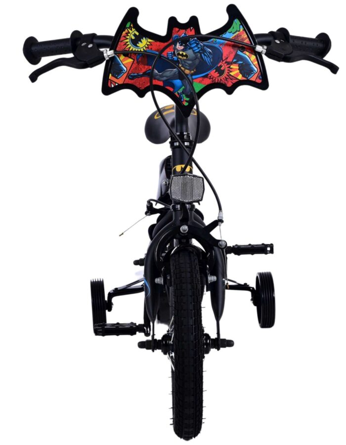 Batman Kinderfiets - Jongens - 12 inch - Zwart - Twee handremmen - Afbeelding 7