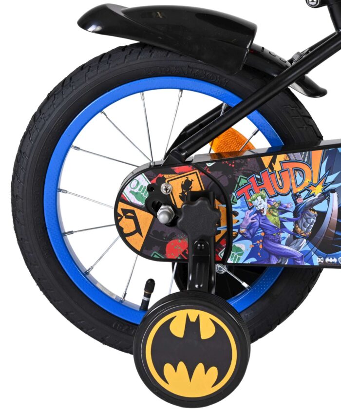 Batman Kinderfiets - Jongens - 14 inch - Zwart - Afbeelding 3