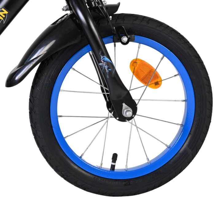 Batman Kinderfiets - Jongens - 14 inch - Zwart - Afbeelding 4