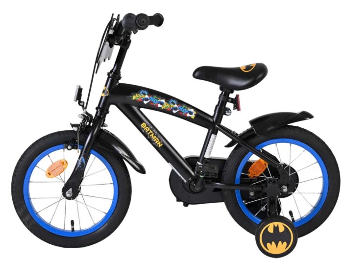 Batman Kinderfiets - Jongens - 14 inch - Zwart - Afbeelding 8