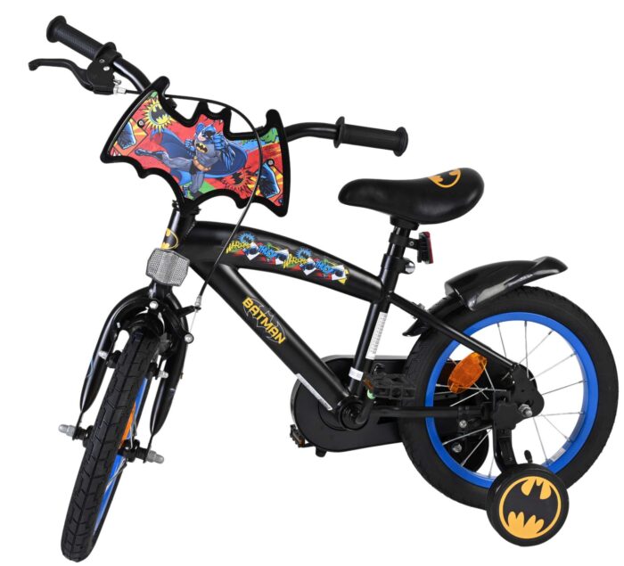 Batman Kinderfiets - Jongens - 14 inch - Zwart - Afbeelding 9