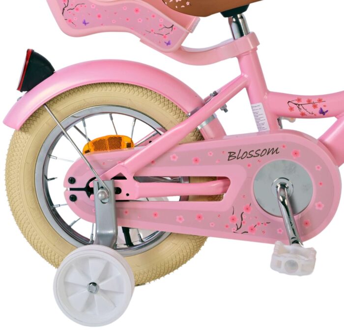 Volare Blossom Kinderfiets - Meisjes - 12 inch - Roze - Afbeelding 3