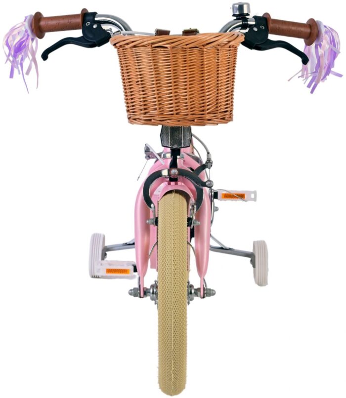 Volare Blossom Kinderfiets - Meisjes - 14 inch - Roze - Twee Handremmen - Afbeelding 7