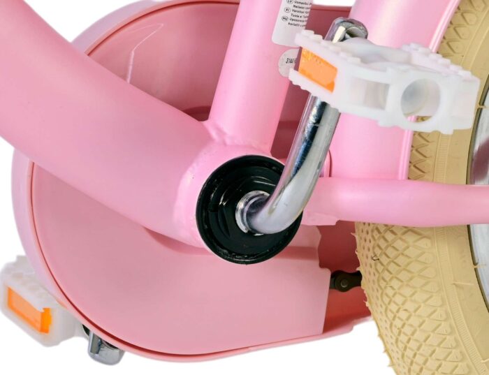 Volare Blossom Kinderfiets - Meisjes - 14 inch - Roze - Twee Handremmen - Afbeelding 10