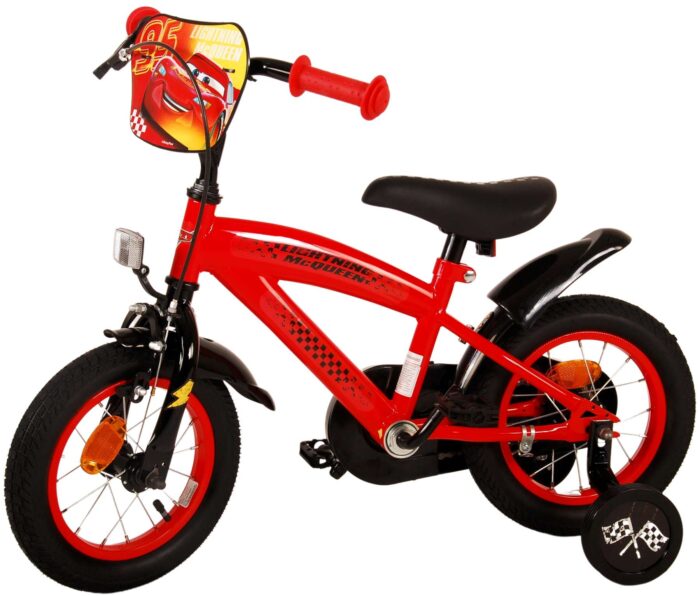 Disney Cars Kinderfiets - Jongens - 12 inch - Rood - Afbeelding 14