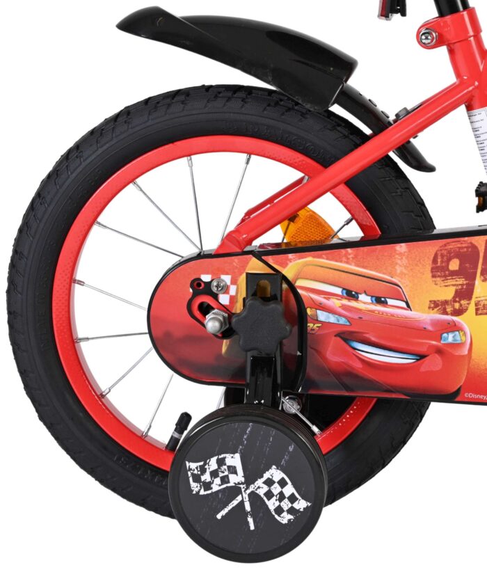 Disney Cars Kinderfiets - Jongens - 14 inch - Rood - Afbeelding 2