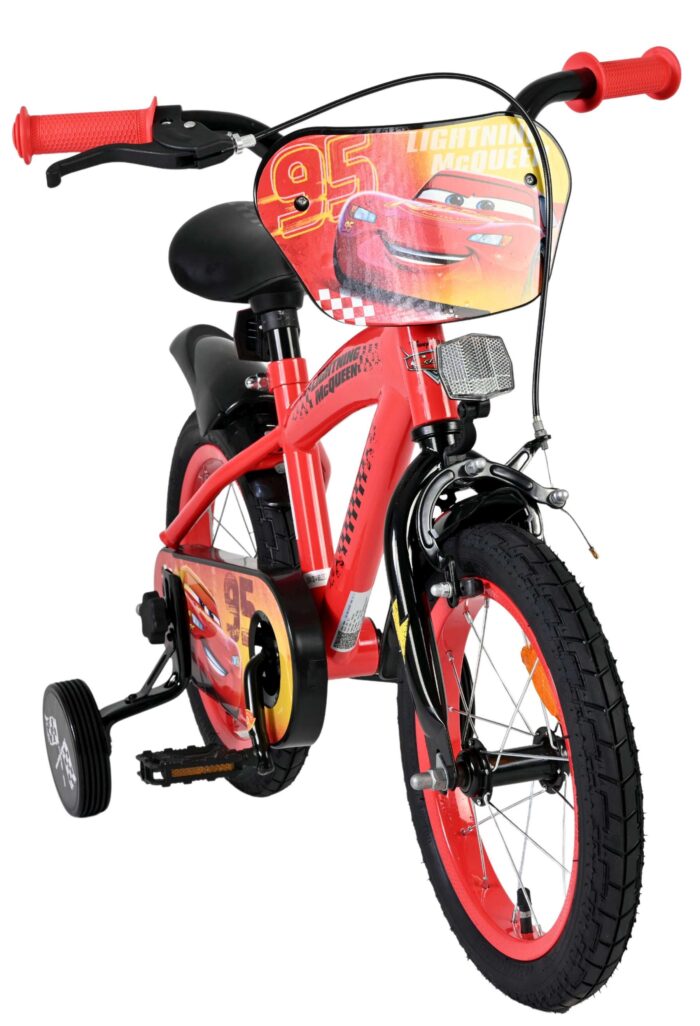 Disney Cars Kinderfiets - Jongens - 14 inch - Rood - Afbeelding 5