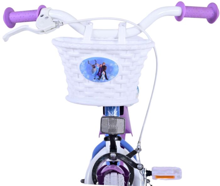 Disney Frozen 2 Kinderfiets - Meisjes - 14 inch - Blauw/Paars - Afbeelding 12
