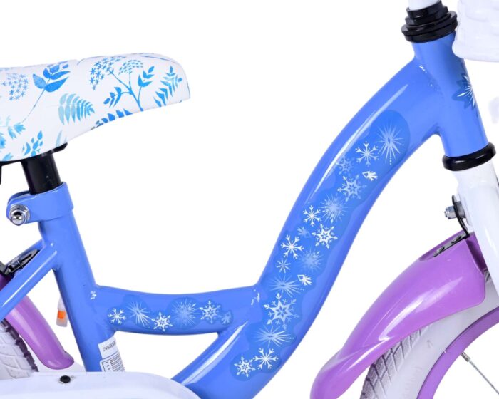 Disney Frozen 2 Kinderfiets - Meisjes - 14 inch - Blauw/Paars - Afbeelding 7