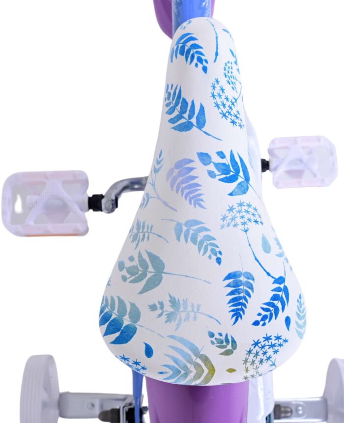 Disney Frozen 2 Kinderfiets - Meisjes - 14 inch - Blauw/Paars - Afbeelding 9