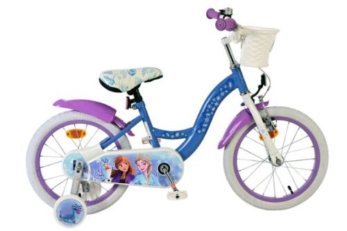 Disney Frozen 2 Kinderfiets - Meisjes - 16 inch - Blauw/Paars