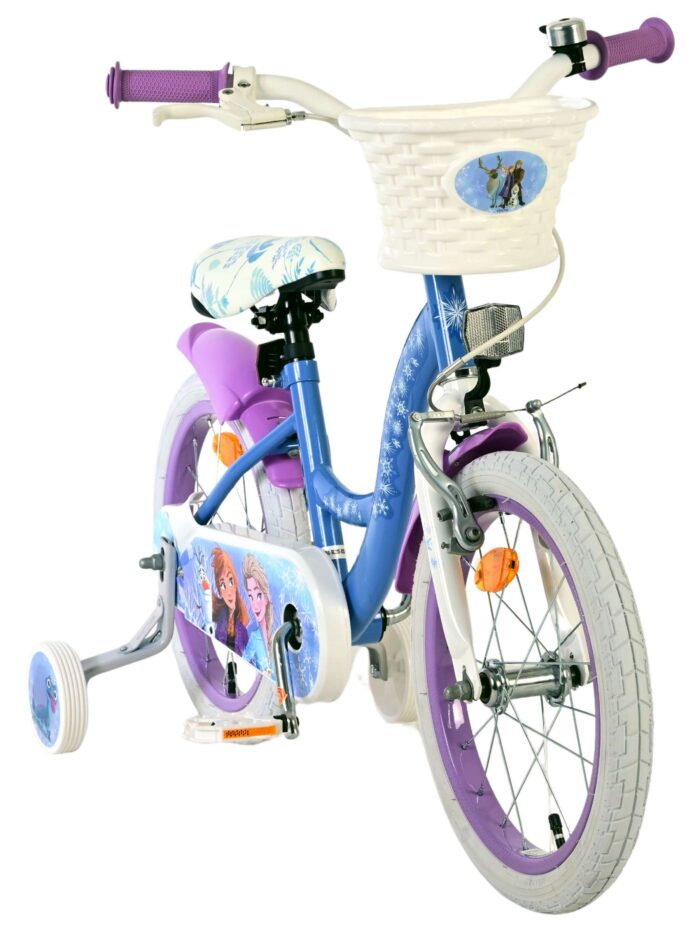 Disney Frozen 2 Kinderfiets - Meisjes - 16 inch - Blauw/Paars - Afbeelding 5