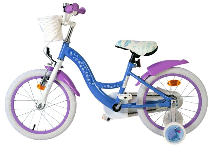 Disney Frozen 2 Kinderfiets - Meisjes - 16 inch - Blauw/Paars - Afbeelding 7
