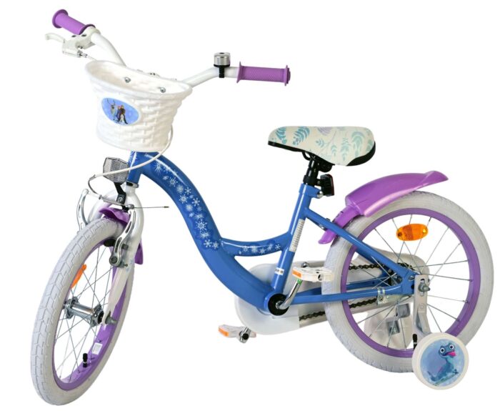 Disney Frozen 2 Kinderfiets - Meisjes - 16 inch - Blauw/Paars - Afbeelding 8