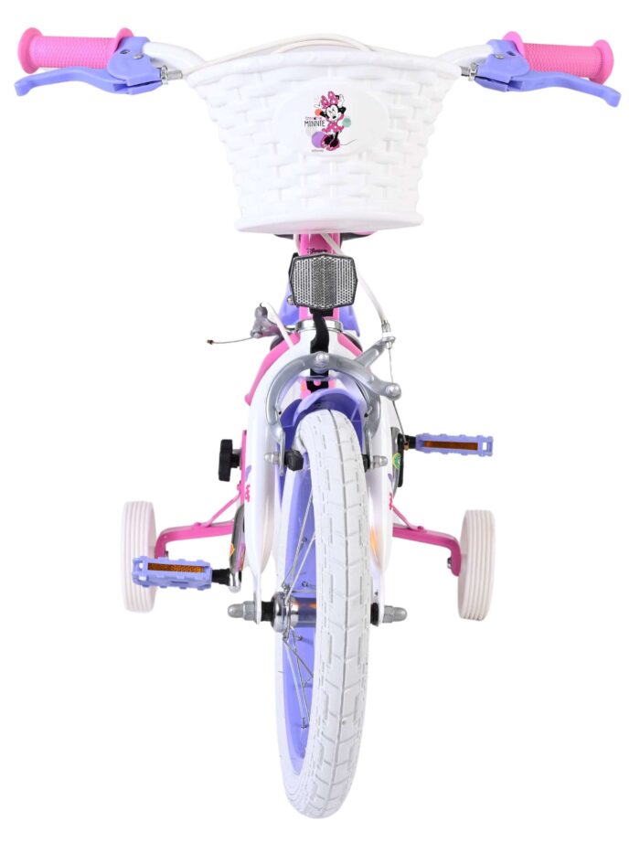 Disney Minnie Kinderfiets - Meisjes - 14 inch - Roze - Twee handremmen - Afbeelding 5