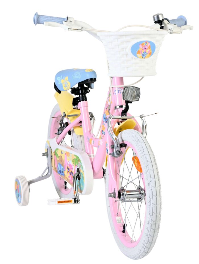 Disney Stitch Kinderfiets - Meisjes - 16 inch - Roze - Twee handremmen - Afbeelding 5