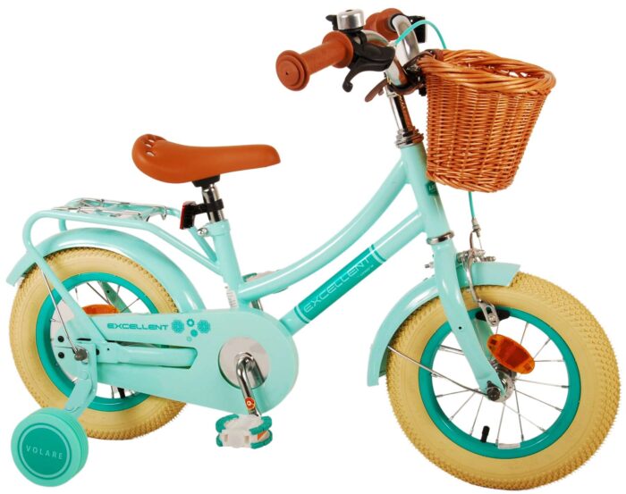 Volare Excellent Kinderfiets - Meisjes - 12 inch - Groen - Afbeelding 2