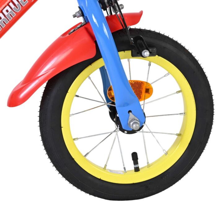 Paw Patrol Kinderfiets - Jongens - 12 inch - Rood/Blauw - Afbeelding 3