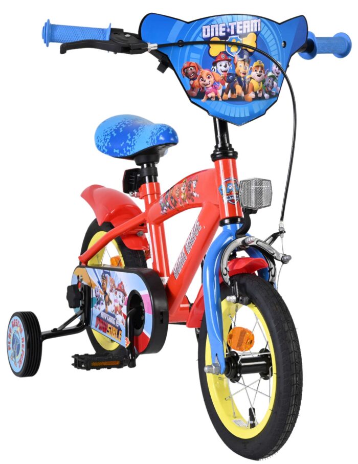 Paw Patrol Kinderfiets - Jongens - 12 inch - Rood/Blauw - Afbeelding 5