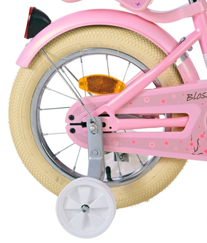 Volare Blossom Kinderfiets - Meisjes - 14 inch - Roze - Afbeelding 10