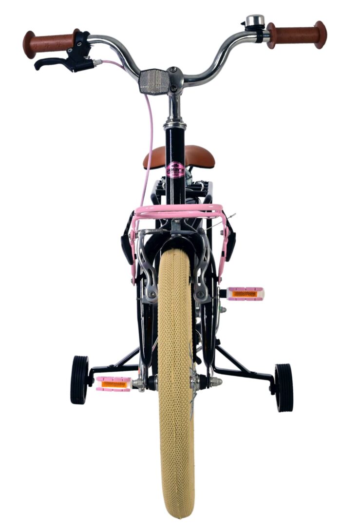 Volare Excellent Kinderfiets - Meisjes - 18 inch - Zwart - 95% afgemonteerd - Afbeelding 6