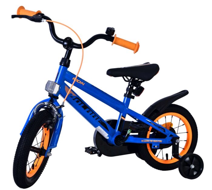Volare Rocky Kinderfiets - Jongens - 12 inch - Blauw - Afbeelding 8