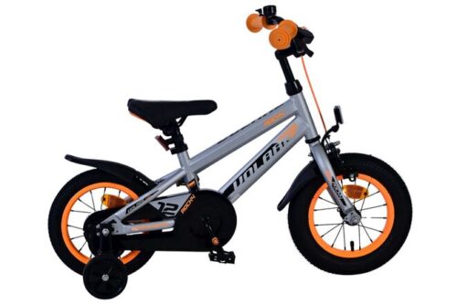 Volare Rocky Kinderfiets - Jongens - 12 inch - Grijs
